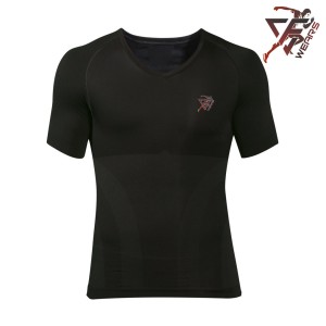 Men Short Sleeve Compression Shirt
