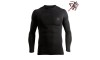 Men Long Sleeve Compression Shirt Black