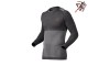Men Long Sleeve Compression Shirt Grey